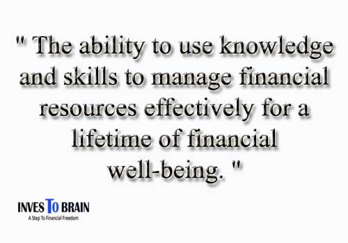 The President’s Advisory Council on Financial Literacy (PACFL-USA) defines the financial literacy definition