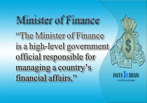 Minister of Finance